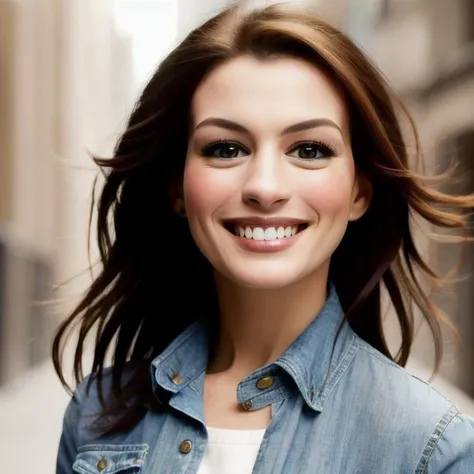 Picture, best quality, a woman in the city , photo of beautiful AHA<lora:AHA:1.0>, casual, smiling, looking at viewer, perfect face, perfect eyes, small eyes, sharp focus, Intricate, High Detail, dramatic, photorealistic,