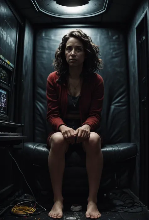 worn-down computer control panels surrounding an adult (Minnie Driver) in dirty clothes sitting in a starship, creating a hyperpunk scene with desaturated dark red and blue details, colorful (polaroid:0.7) with vibrant colors, (vacations, high resolution:1.3), (small, selective focus, european film:1.2), (sexual advance:1.1), closeup
 <lora:Better_Details:0.6> 
<lora:epiC35mm:0.6> epiC35mm
<lora:LCM_1-5:0.7> 
<lora:ContrastControl:1.3>
 <lora:Colortone_Slider:2.4>  bright color