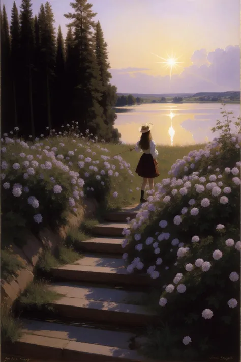 1girl, (art by John Singer Sargent:1.0) and (Peder Mork Monsted:0.7) , [awardwinning Pencil painting, Suffering, intricate background, Dutch angle shot of a Royalcore [1970'S:Ethereal:5] ([Snake:Offshore oil platform:1]:1.3) with Gold trimmings, it is Walking down a forest, wearing Gray, Muscle pose, Elm background, desolate nature and grass, at Dawn, deep focus, Dynamic, Sad, Dragoncore, dramatic lighting, L USM, Mono Color, dynamic composition, vibrant, adobe lightroom, UHD::11], dreamy, action