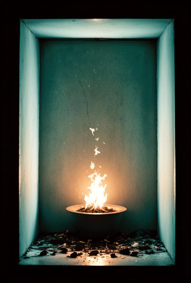 (sculpture art, Happy, One Color, Double Exposure, Sad, Impasto, Cold Colors, Atmospheric 1940'S (The Burning Bush:1.2) from inside of a Apartment, Suffering, Queencore, Lomography, Cyan and deep indigo neon hue, Red palette, Provia, de dia los muertos, Peaceful, Ektachrome, Cathode tube, Regret, Orange hue, Beautifully Lit, (nsfw:1.1)
<lora:Better_Details:0.6>
<lora:epiC35mm:0.6> epiC35mm
<lora:LCM_1-5:0.7>
<lora:ContrastControl:1.3>
<lora:Colortone_Slider:1.8> bright color