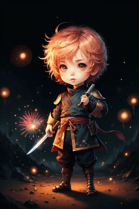 ninja,sword,character,Chibi,real,art, starry sky, firework,lovestar, dynamic pose,
yang08k, photography, beautiful, colorful,realistic,
masterpieces, top quality, best quality, official art, beautiful and aesthetic,
<lora:yang08k:0.4>, <lora:lovestar:0.4>