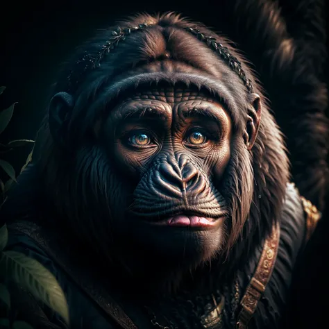 a gorilla,
yang08k, photography, beautiful, black background, colorful,realistic,
masterpieces, top quality, best quality, official art, beautiful and aesthetic,
<lora:yang08k:0.7>
