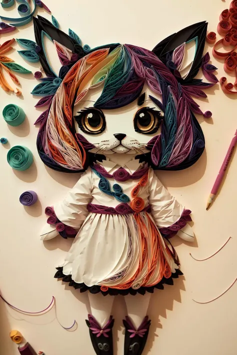 dog,multi dimensional paper quilling, art, chibi,
yang08k, beautiful, colorful,
masterpieces, top quality, best quality, official art, beautiful and aesthetic,
<lora:yang08k:0.7>