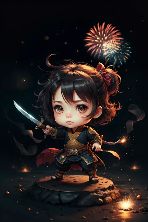 ninja,sword,character,Chibi,real,art, starry sky, firework,lovestar, dynamic pose,
yang08k, photography, beautiful, colorful,realistic,
masterpieces, top quality, best quality, official art, beautiful and aesthetic,
<lora:yang08k:0.4>, <lora:lovestar:0.4>