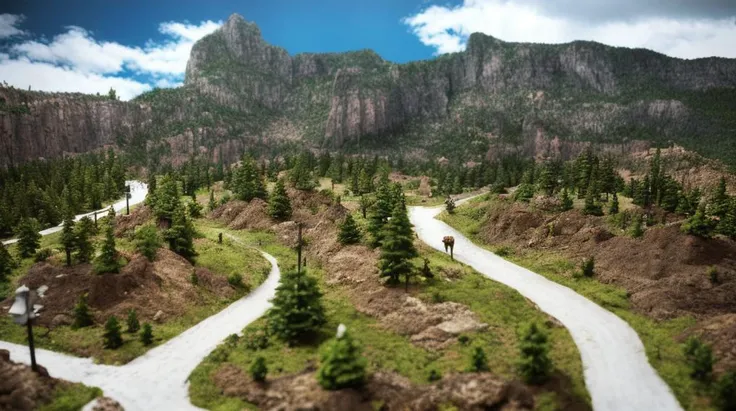 lego, diorama,( tilt shift:1.3), saturated, ultra detailed, 8k, vignetting-+