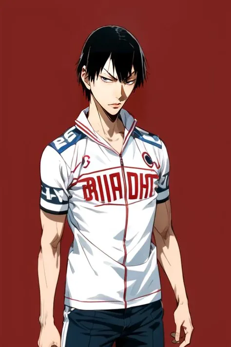(best quality:1.1), (masterpiece:1.4), wallpaper, looking at viewer, upper body, , , (semi-realistic:1.4), 1boy, solo, male focus, <lora:yasutomo_arakita:0.88>, yasutomo_arakita, black hair, black eyes, , , The Isle of Doom,