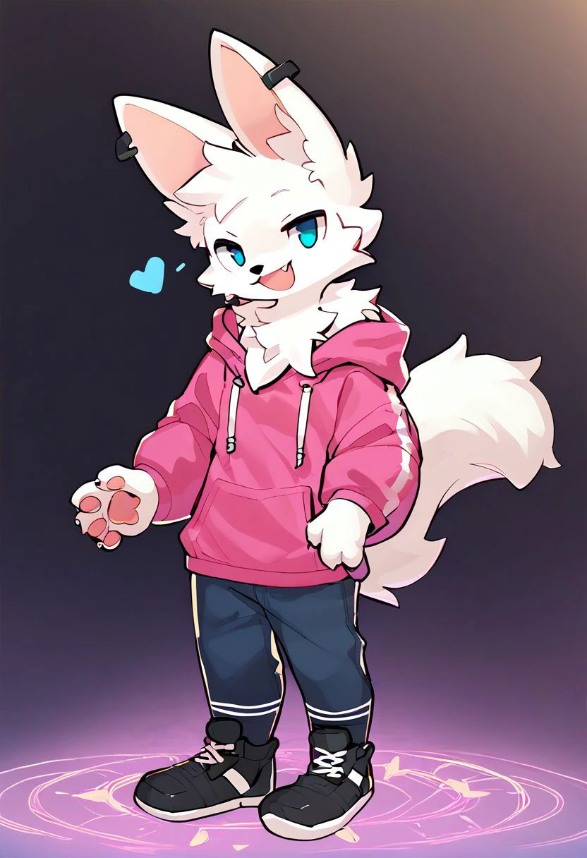 score_9, score_8_up, score_7_up, score_6_up, rating_safe, (source_furry), full-length portrait, anthro male BoykisserFur, :3, (white fur:1.6), (monotone fur:1.6),