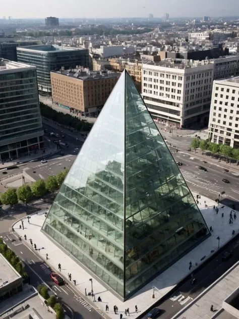6) In the heart of bustling city lies enormous glass pyramid designed specifically for those who need complete privacy during work or personal moments - which is exactly what it provides since only individuals with proper access codes can enter here where everything remains untouched & unspoken until they decide otherwise much later down line...