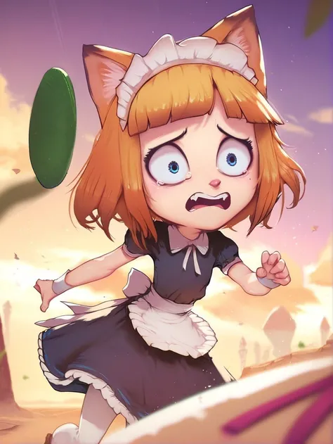 "Arte conceitual imaginativa de uma criatura fofa inspirada em Lora, with the appearance of a girl and dressed as a princess. (tag CuteCreatures ponderada em 0,9)"