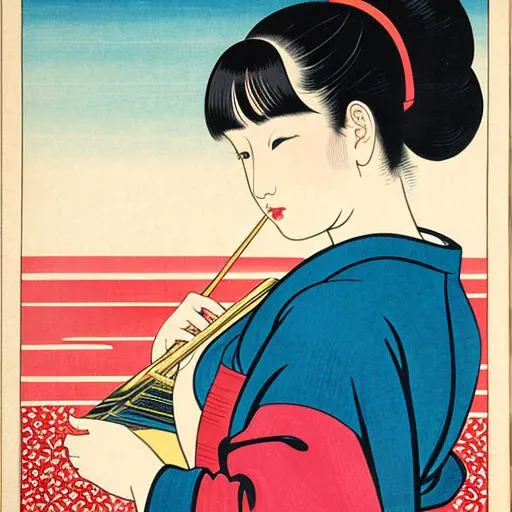 <lora:ukiyoe_v2:0.3> ukiyoe, 1girl
