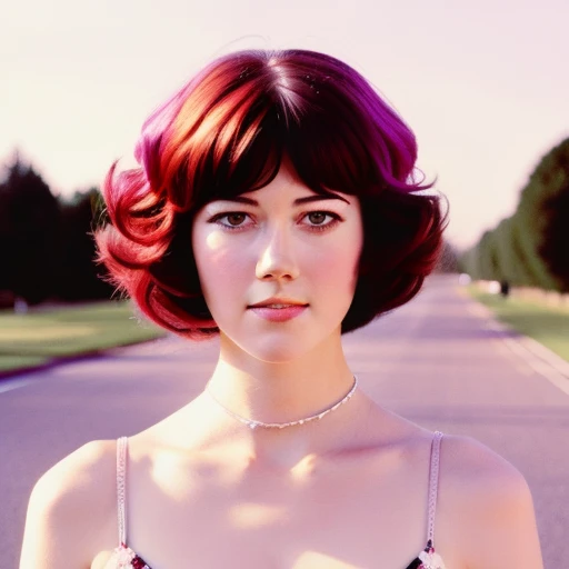 analog style,  photo of mary elizabeth winstead as ramona flowers