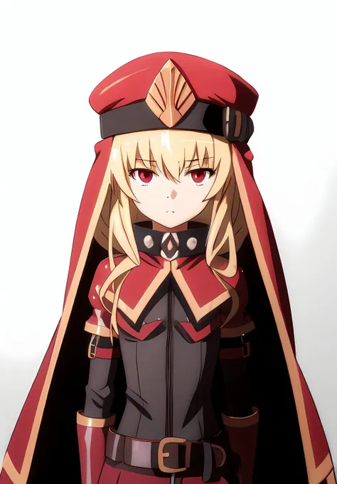 <lora:IndexAndRailgunv2:0.6>, Sasha, solo, Emotionless, red eyes