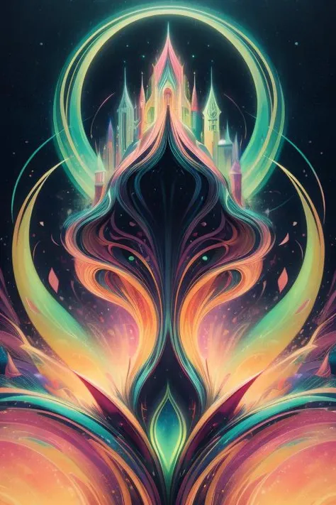 ICON COLLECTION OF ORACLES, in the style of artfully oracle,geometric abstraction,futurist illusionism,living at the edge of the future digitally geometric and the past fantasy spirit world,
masterpiece,liquid graphite,watercolor,ink fineliners,markers,hand drawn illustration,pastels,fading in and out of reality for divination,best quality absurd resolution unreal engine 5,uhd,highres,colorful,Magic Vortex,dreamlike,
lime green,neon green,pastel pink,bone white,
<lora:artfullyoracle-v1 (1):0.4>,
