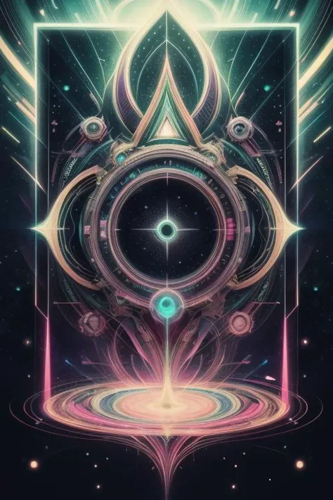 ICON COLLECTION OF ORACLES, in the style of artfully oracle,geometric abstraction,futurist illusionism,living at the edge of the future digitally geometric and the past fantasy spirit world,
masterpiece,liquid graphite,watercolor,ink fineliners,markers,hand drawn illustration,pastels,fading in and out of reality for divination,best quality absurd resolution unreal engine 5,uhd,highres,colorful,Magic Vortex,dreamlike,
lime green,neon green,pastel pink,bone white,
<lora:artfullyoracle-v1 (1):0.4>,