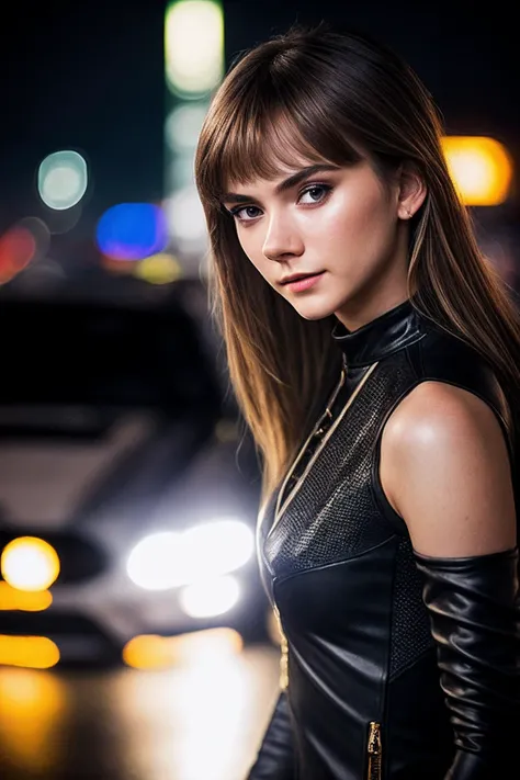 EmiliaJ_SoloTI_v1,
(Amidst a sleek urban racing event:1.1), (intense close-up amidst roaring engines), daring and adrenaline-charged presence, (city lights and speed blur creating a dynamic backdrop), artistically captured photography, 35mm, vibrant and energetic ambient light, bold and exhilarating hues, intricately detailed, (High Detail:1.1), Speedily focused, racing, dynamic and electrifying lighting, (focused expression in the frame), (focused gaze details), sleek textures, street racer's essence, ((protagonist's unstoppable aura)), vibrant tones, high-speed details, thrilling charm, subtle contrasts,
<lora:add_detail:0.6>, PA7_Portrait-MCU,