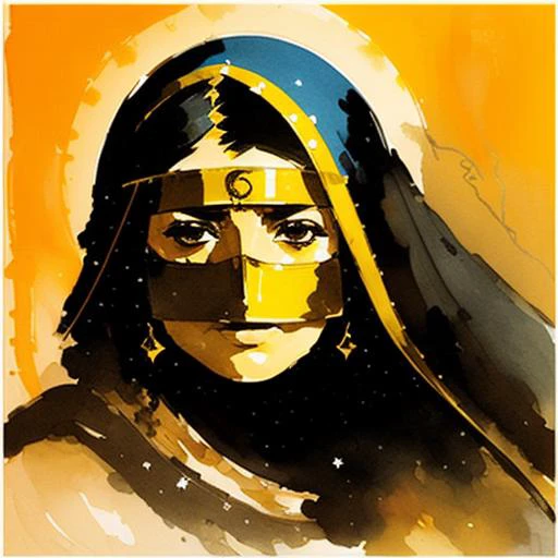 Oil painting of a (zwx woman:1.0) staring at the stars, by Frank Frazetta, by Yoji shinkawa