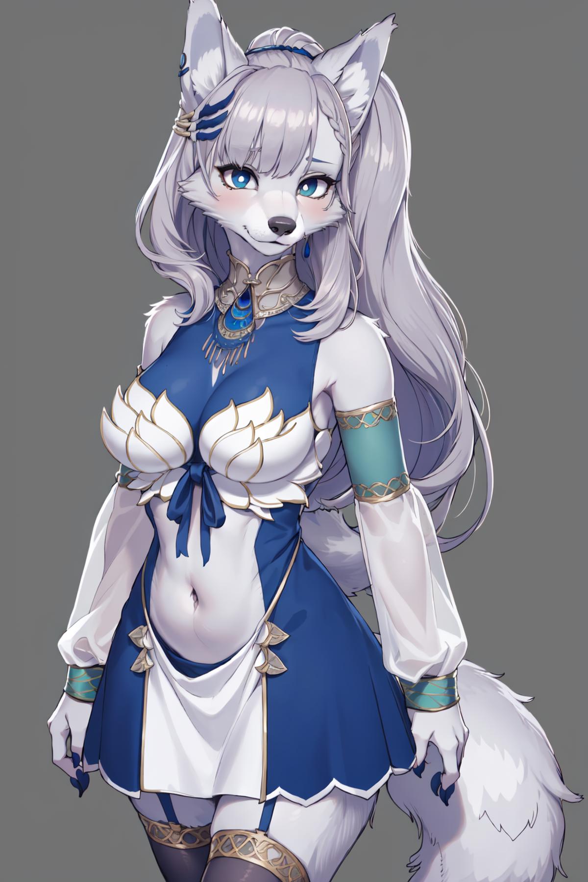 Pavolia Reine hololive Indonesia | Kitsune Ai's Flexibility LoCon v1.0