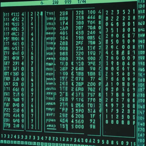 <lora:Retro-UI-XL-000009:1>, Retro-UI, a computer screen with a bunch of numbers on it