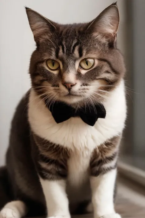 a photo of the most handsome cat, with glasses, his name is jack, stylish