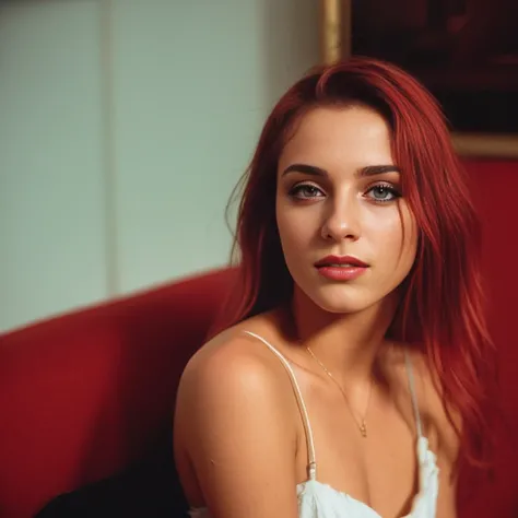 award winning (high quality erotic colored photo),
of a
((beautiful young junkie hooker)),
perfect face,
seductive look, (detailed facial features),
(in the red room, on a couch),
technicolor, cinematic lighting, reflections, HDR, 8k resolution, cinematic film still, smooth, sharp focus, realistic, strobe lightbeams, ((backround defocused)):1.7, (((depth of field))):1.8,
cinestill 800t 35mm, high quality, heavy grain, high detail, cinematic composition, dramatic light, anamorphic, ultra wide lens, hyperrealistic