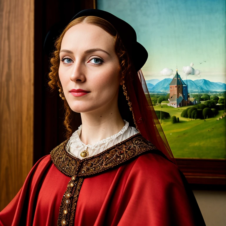 award winning (high quality erotic colored photo),
(((modern representation of Jan van Eyck painting))),
technicolor, cinematic lighting, reflections, HDR, 8k resolution, cinematic film still, smooth, sharp focus, realistic, strobe lightbeams, ((backround defocused)):1.7, (((depth of field))):1.8,
cinestill 800t 35mm, high quality, heavy grain, high detail, cinematic composition, dramatic light, anamorphic, ultra wide lens, hyperrealistic