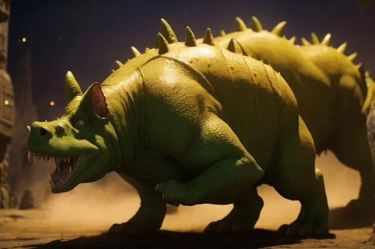 cinematic screenshot of magic chaos boggarts, masterpiece, best quality, highly detailed, professional color grading, film grain, atmosphere, wondrous, 8k resolution, hyper realistic,