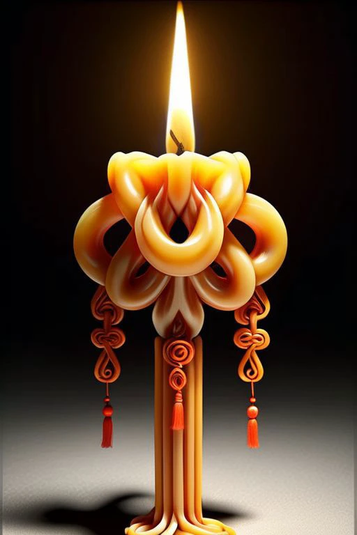 mad-candle Chinese knot,<lora:Candles_SDXL:0.8>,, (masterpiece, best quality, high quality, highres, ultra-detailed),