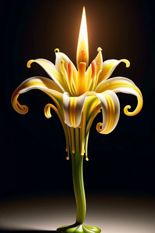 mad-candle lily \(flower\),<lora:Candles_SDXL:0.8>,, (masterpiece, best quality, high quality, highres, ultra-detailed),