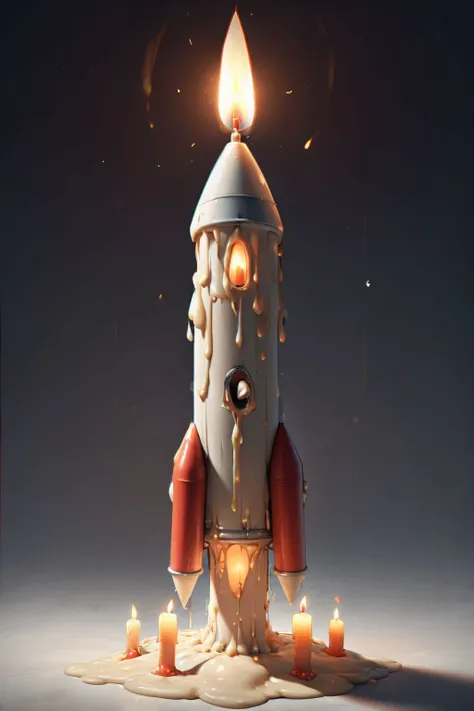 mad-candle rocket,<lora:Candles_SDXL:0.7>,, (masterpiece, best quality, high quality, highres, ultra-detailed),