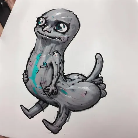 Dickbutt <lora:dickbutt02:1.2> <lora:IPXL_v1:1> inkpunk style