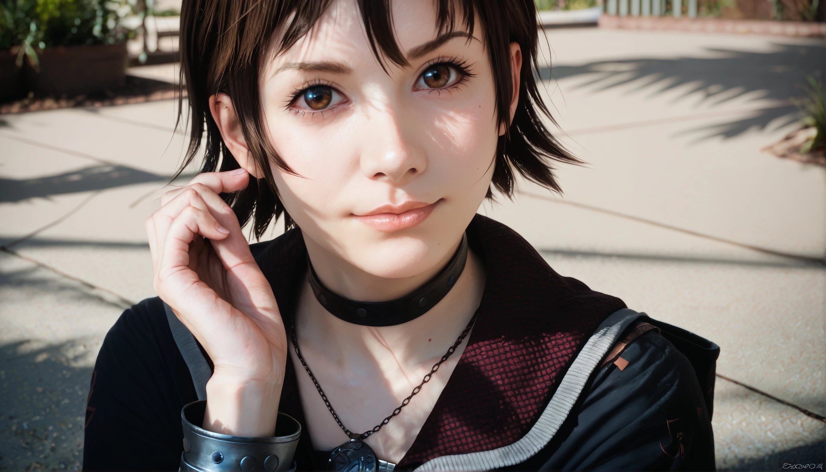 source_realistic, realistic, photo, textured skin, skin pores, irisamicitia, 1girl, (zPDXL, score_9, score_8_up, score_7_up), <lora:irisamicitia_sdxl:1>