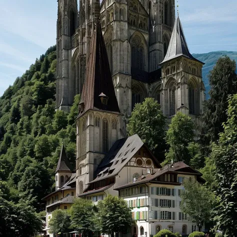 <lora:ischreal:1.0>, ischreal, cathedral