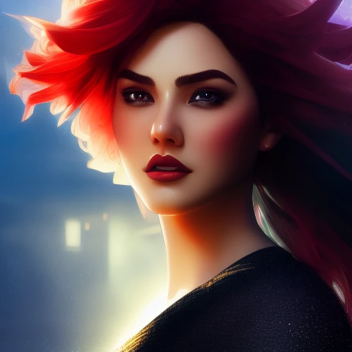 portrait, centered, sexy cute brunette woman, 3D, 3d art, 4k, 8 k artistic photography, award-winning photograph, trending on Artstation, Beautiful, 8k resolution, insanely detailed, Intricate, Behance, Cinematic, dramatic atmosphere, cinematic lighting, digital art, dramatic angle, Dramatic light by denis villeneuve, [mix style "pixar and artgerm and dreams work"], Elegant, ethereal lighting, octane render, dynamic lighting, digital painting, extreme plus resolution, fake detail, full image, full of details, global illumination, golden ratio, golden warm light, high contrast, high detail, high res, highly detailed, hyper detailed, intricate details, Masterpiece, perfect composition, photorealistic concept art, Professional, ray tracing, rich deep colors, Saturated, sharp focus, sharp lighting, soft natural volumetric cinematic perfect light, studio photo, studio quality, Stylize, super detail, Symmetry, trending on pixiv fanbox, ultra detail, ultra detailed, unreal engine 5, volumetric lighting