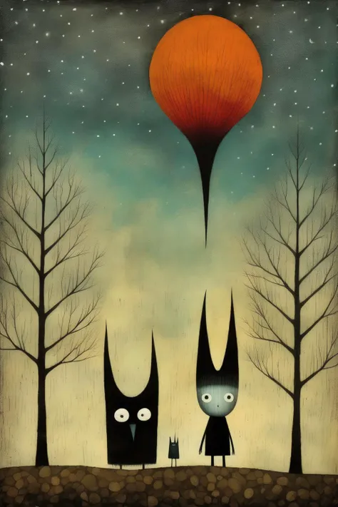 <lora:Tracie Grimwood Style:1>Tracie Grimwood Style - imagination in the style of Noma Bar and Andy Kehoe