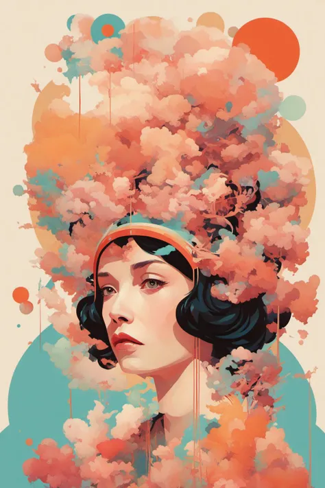 <lora:CH>,tj,Caroline Chariot-Dayez,sachin teng,digital art,digital art,pop surrealism,abstract painting,