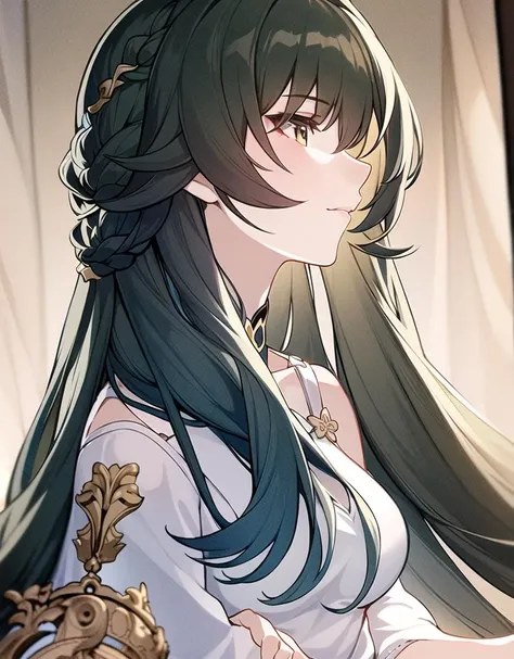 best quality,highly detailed,masterpiece,ultra-detailed,illustration,tiedao,xingqiongtiedao,solo,1girl,long hair,<lora:xingqiongtiedao_V2-000012:0.9>,