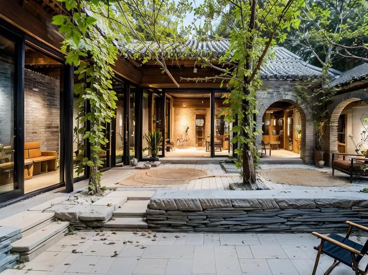 BSindoor,a photo of a villa,outdoors,, (masterpiece),( best quality),