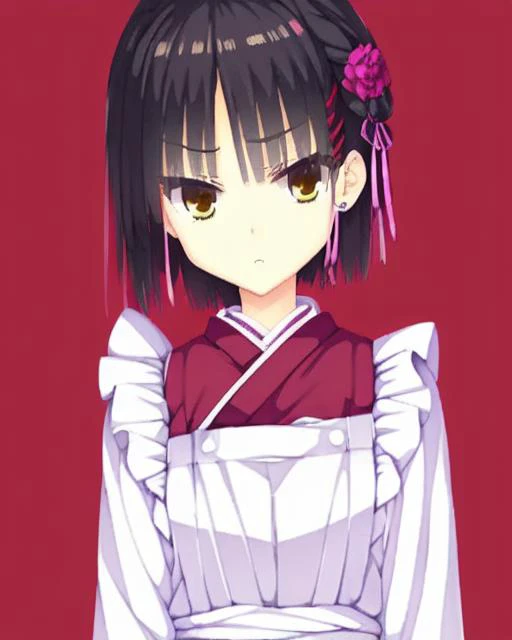 ((Natsume 1girl)) upper body, manga style, dynamic pose