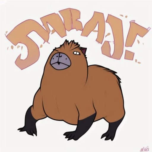 <lora:capybara:1>capybara, muscle