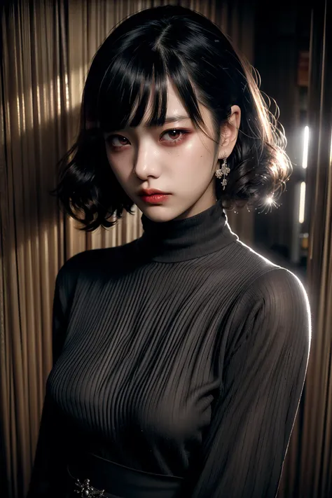 (realistic:1.3), finely detailed, quality, rembrandt lighting, (masterpiece:1.2), (photorealistic:1.2), (best quality), (detailed skin:1.3), (intricate details), dramatic, ray tracing, 1girl, japanese girl, 21 years old, detailed skin texture, (blush:0.5), (goosebumps:0.5), subsurface scattering, medium breasts, short hair curls, hair between eyes, casual clothes, portrait shot, (bright sunny day), <lora:hime cut_20230820175457:0.8>