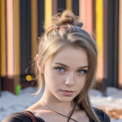 photo of bounty-girl, realistic, 32k, sharp, focus <lora:bounty-girl-base:1>