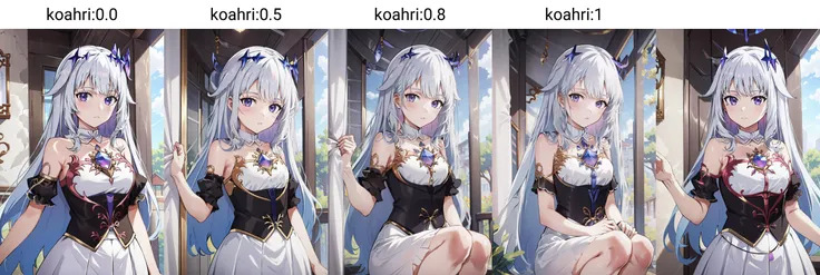 (masterpiece, best quality), intricate details,
1girl,
<lora:koahri:0.0> koahri , <lora:Koseki_Bijou-06:0.8> koseki_bijou, long hair, white hair,