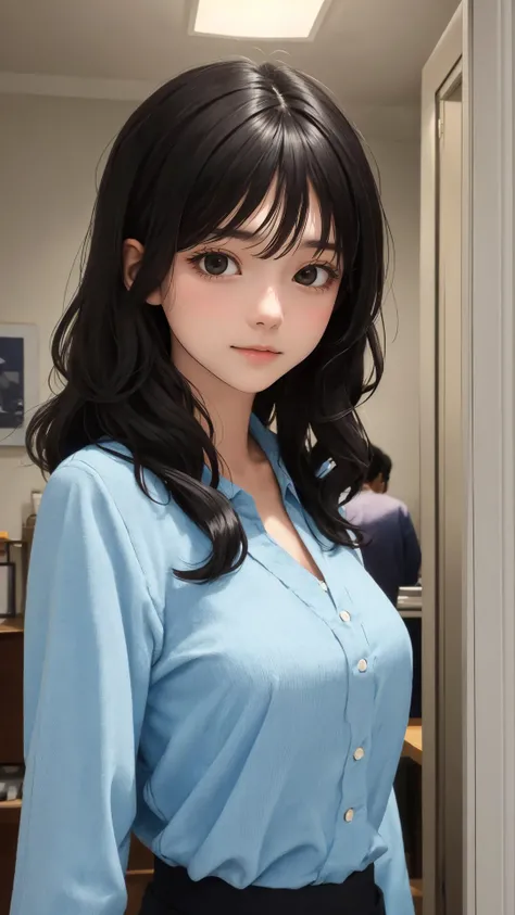 (masterpiece),
(best quality),
looking at viewer,
(wavy hair:0.9),
1girl,
{day|night|dwan},
{black eyes|dark brown eyes},
{black hair|dark brown hair|dark hair},
{long hair|medium hair|short hair},
{indoors|outdoors|nature},
{upper body|cowboy shot},
{medium brest|large breasts|small breasts},