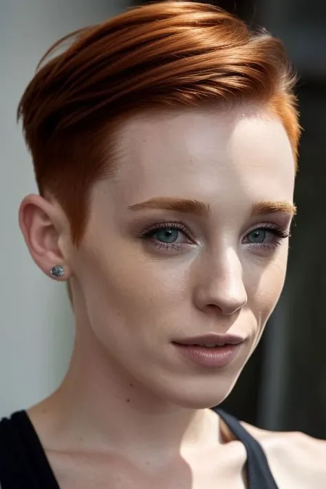 (CR-M4diCollins-Supremo:0.9), (closeup:1.0) portrait of woman, (slick undercut hair:1.0),