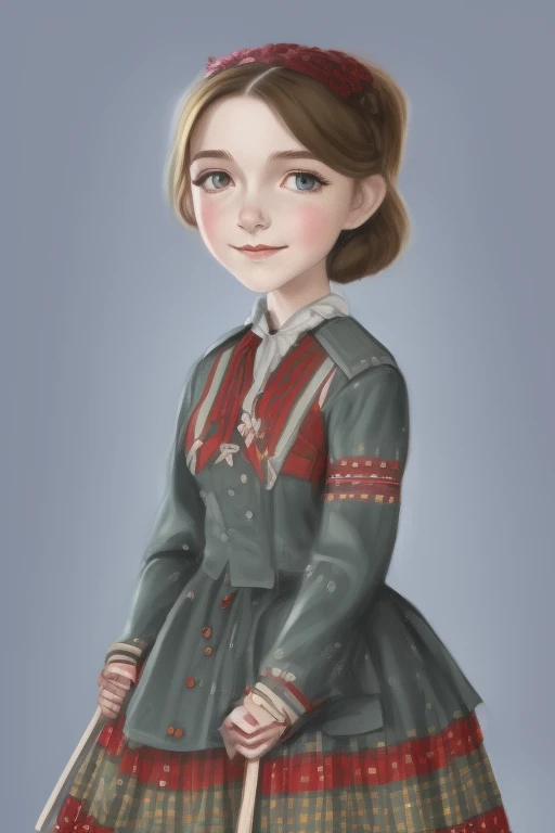 (sks), traditional scandanavian dress, art by Jungmin Jin dospi, artstation