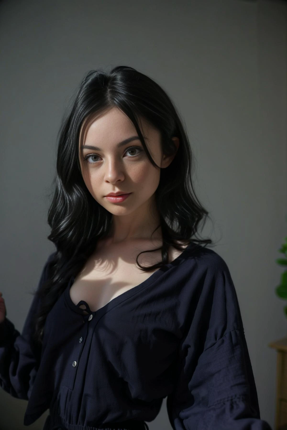 amateur model, 25 year old, small natural breasts, Black hair <lora:add-detail-xl:1> <lora:Cosine_freck:1> <lora:EleonoraV2:0.1>