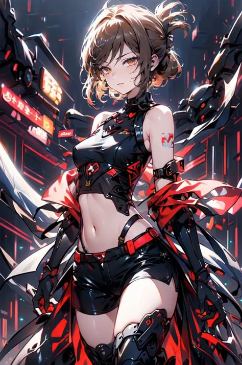 (ascii art,Shift JIS art:0.85),(a girl,cowboy shot:1.2),solo,(Mori Kei aesthetics,Mote Kei aesthetics,Visual Kei aesthetics,Art Nouveau,Kinetic art,Contemporary art,Dimensionality,art by Petros Afshar,Airbrush drawing:1.15),Synth wave,Vaporwave fashion,
light painting, (long exposure):1.2, dynamic streaks, luminous trails, vibrant colors, fluid movement, captivating patterns, creative experimentation
 mid shot, full body,
(multicolored_background:1.3),striped_background,card_background,1girl,red lips,(red eyeshadow:1.2),full body,looking at viewer,
beautiful detailed bright blue eyes,(beautiful detailed shiny red_hair:1.2),(seductive smile:1.2),mixed
 <lora:æ¸¸æåºæ¯è®¾è®¡lora:0.75>
<lora:conceptholographic clothing é­å°æè£:0.85>,(holographic,holographic clothing:1.2),dress,open coat, (latex holographic bikini:1.1),
///////////////////////////
<lora:maonai-v100:0.75:char>, maonai, 1girl, black hair, thighhighs, forehead mark, breasts, neck bell, animal ear fluff, cat ears, jingle bell, two tails, nekomata,
(one hand on hip:1.3) ,looking at you,empty hands,