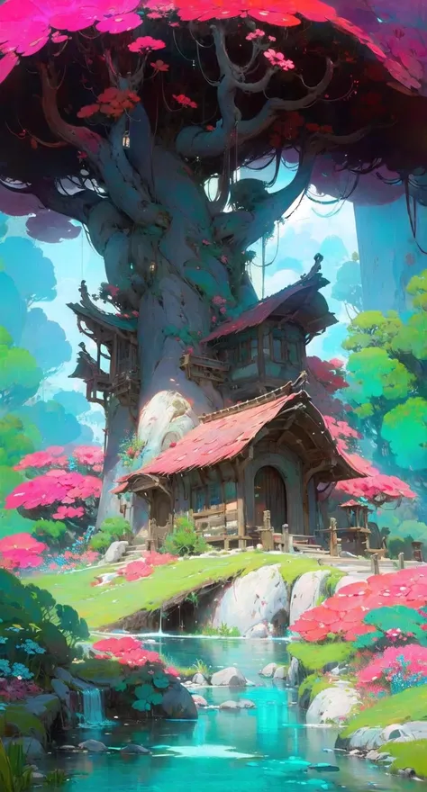 fantahouse, tree, outdoors, water, day, scenery, nature, no humans,
<lora:fantahouse-noise:1>