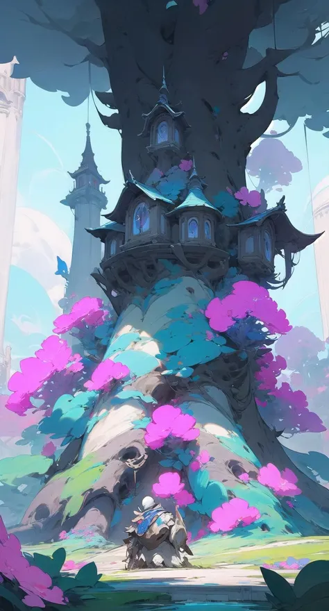 fantahouse, tree, flower,scenery, outdoors, tower
<lora:fantahouse-noise:1>