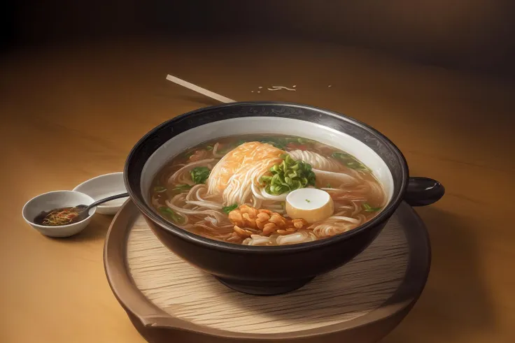 (masterpiece, top quality, best quality, official art, beautiful and aesthetic:1.2),highest detailed , 8k photo quality,((ultra-detailed)), (highly detailed CG illustration), ((an extremely delicate and beautiful)) ,eating ramen,<lora:flat1:-1>